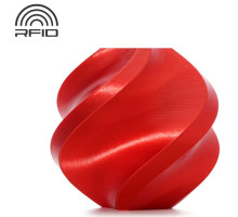 Пластик Bambu Lab PLA Silk+, конфетно-красная, 1.75 мм, 1 кг, с катушкой