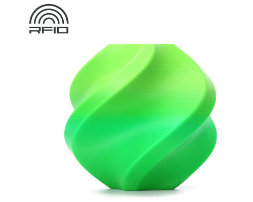 Пластик Bambu Lab PLA Basic, мятный лайм (градиент), 1.75 мм, 1 кг, с катушкой