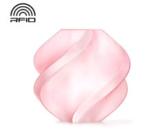 Пластик Bambu Lab PETG Translucent, прозрачная розовая, 1.75 мм, 1 кг, с катушкой