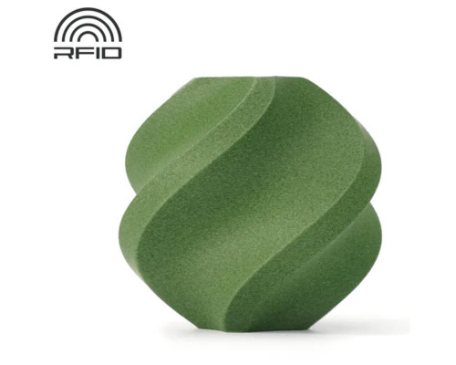Пластик Bambu Lab PLA-CF, зеленый матча, 1.75 мм, 1 кг, с катушкой