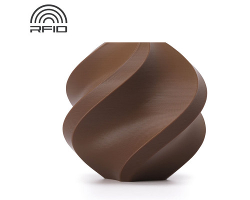 Пластик Bambu Lab PLA Basic, какао, 1.75 мм, 1 кг, без катушки