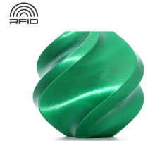 Пластик Bambu Lab PLA Silk+, конфетно-зеленая, 1.75 мм, 1 кг, с катушкой