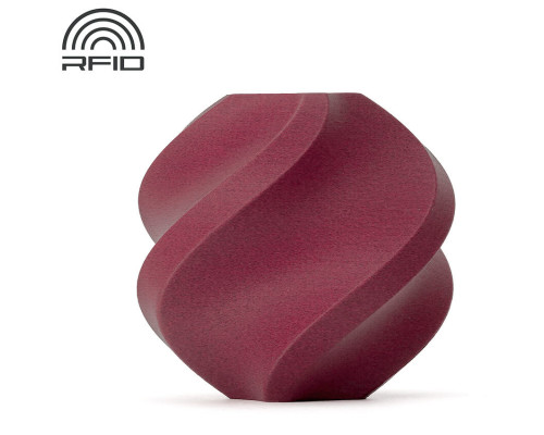 Пластик Bambu Lab PLA-CF, бордовая, 1.75 мм, 1 кг, с катушкой