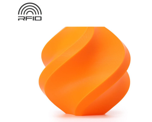 Пластик Bambu Lab PLA Basic, тыквенно-оранжевая, 1.75 мм, 1 кг, с катушкой