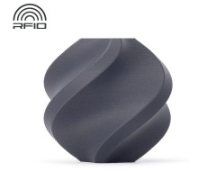 Пластик Bambu Lab PLA-CF, вулканическая серая, 1.75 мм, 1 кг, с катушкой