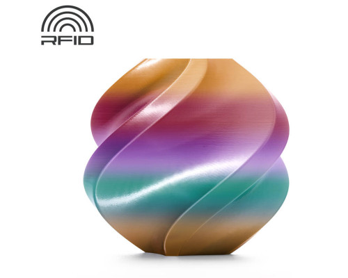 Пластик Bambu Lab PLA Silk, рассветное сияние (градиент), 1.75 мм, 1 кг, с катушкой