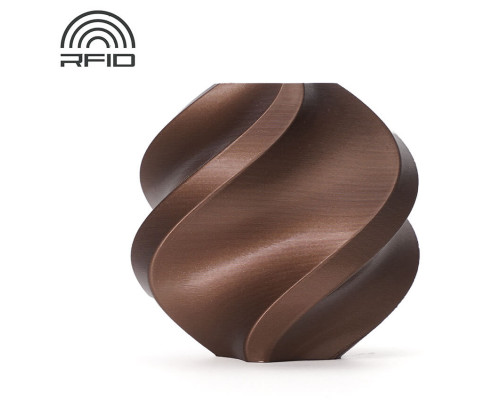 Пластик Bambu Lab PLA Metal, коричневая медь, 1.75 мм, 1 кг, с катушкой