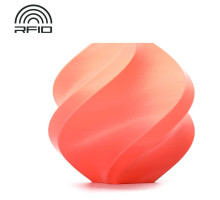 Пластик Bambu Lab PLA Basic, розово-цитрусовый (градиент), 1.75 мм, 1 кг, с катушкой