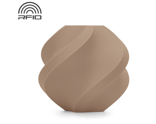 Пластик Bambu Lab PLA Matte, кофе с молоком, 1.75 мм, 1 кг, с катушкой