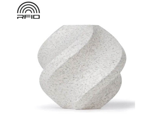 Пластик Bambu Lab PLA Marble, белый мрамор, 1.75 мм, 1 кг, с катушкой