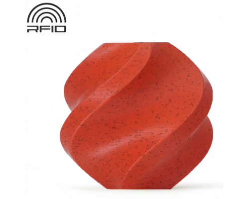 Пластик Bambu Lab PLA Marble, красный гранит, 1.75 мм, 1 кг, с катушкой