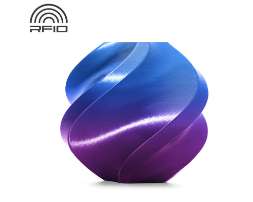 Пластик Bambu Lab PLA Silk, сине-фиолетовая (градиент), 1.75 мм, 1 кг, с катушкой
