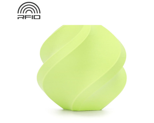 Пластик Bambu Lab PLA Matte, зеленое яблоко, 1.75 мм, 1 кг, без катушки