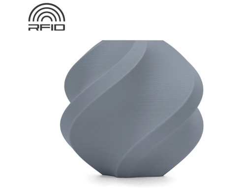 Пластик Bambu Lab PLA Matte, пепельно-серый, 1.75 мм, 1 кг, без катушки