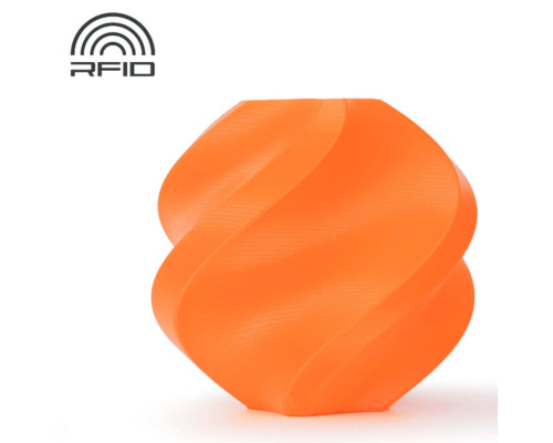 Пластик Bambu Lab PLA Basic, оранжевая, 1.75 мм, 1 кг, с катушкой