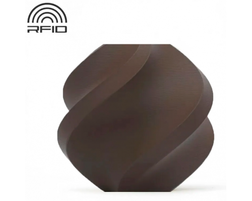 Пластик Bambu Lab PLA Matte, темный шоколад, 1.75 мм, 1 кг, без катушки