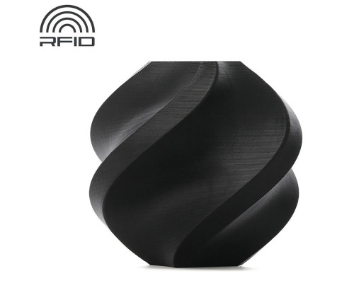 Пластик Bambu Lab PETG Basic, черная, 1.75 мм, 1 кг, с катушкой