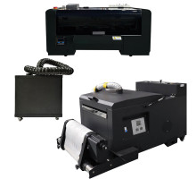 Комплекc DTF печати LINKO 30cm (принтер + шейкер + вытяжка), 2x XP600, PP19