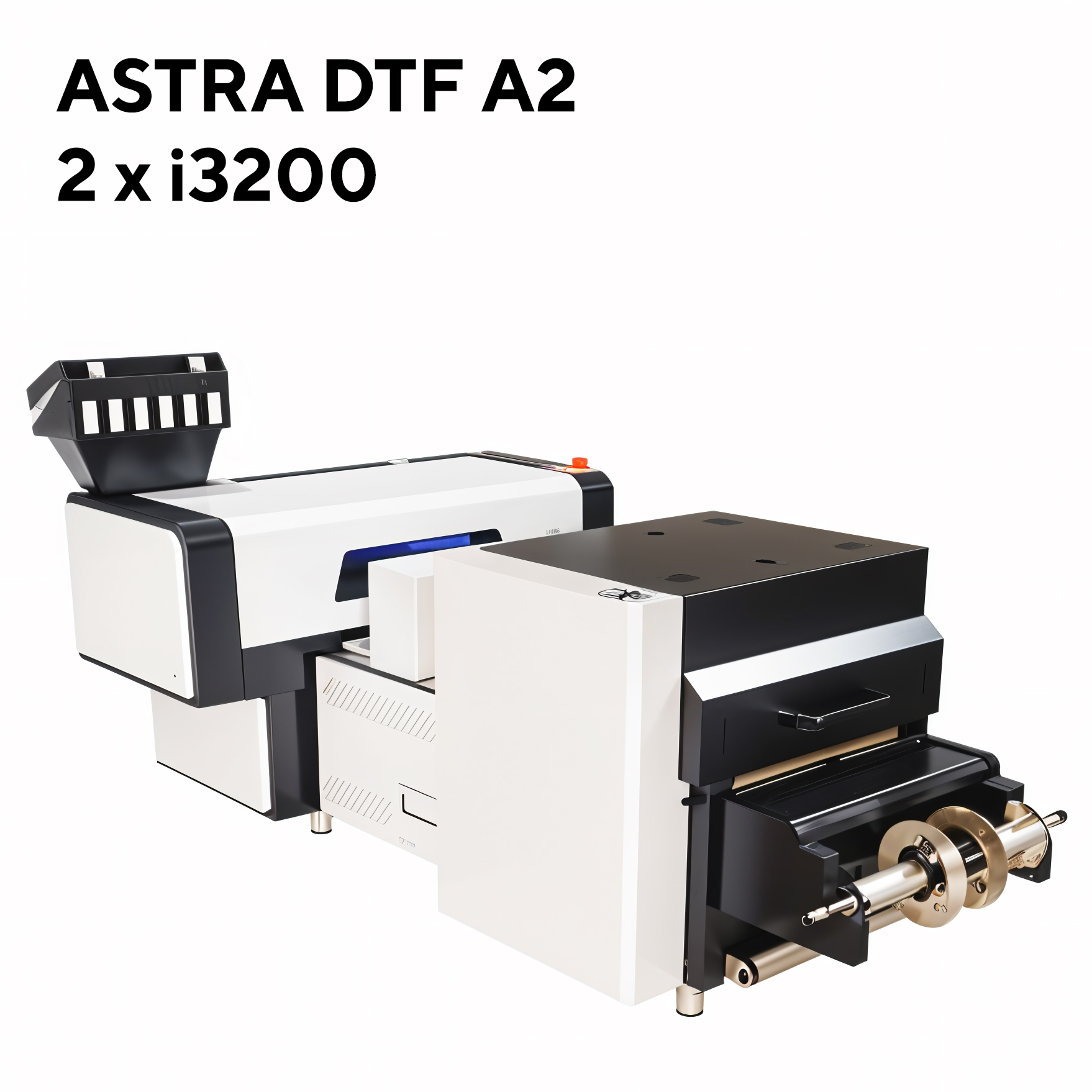 DTF принтер A2 45см, 2*i3200, шейкер-сушка, встроенная вытяжка, Flexi 22