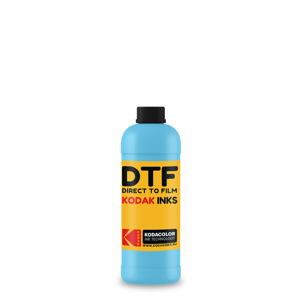 Пигментные DTF чернила Kodak Cyan, 250мл